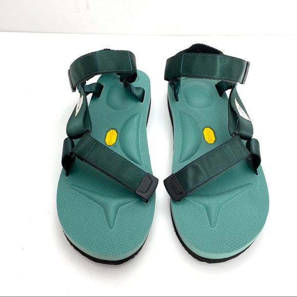 SUICOKE Rare Depa CAB Strap Sandal in Teal Green - Picture 7 of 11